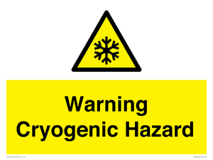 Warning Cryogenic Hazard